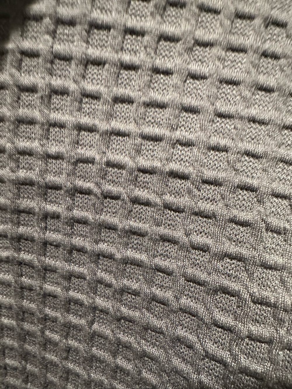 Max Studio Nordstrom Charcoal Gray Waffle-Knit Pullover - Picture 7 of 13